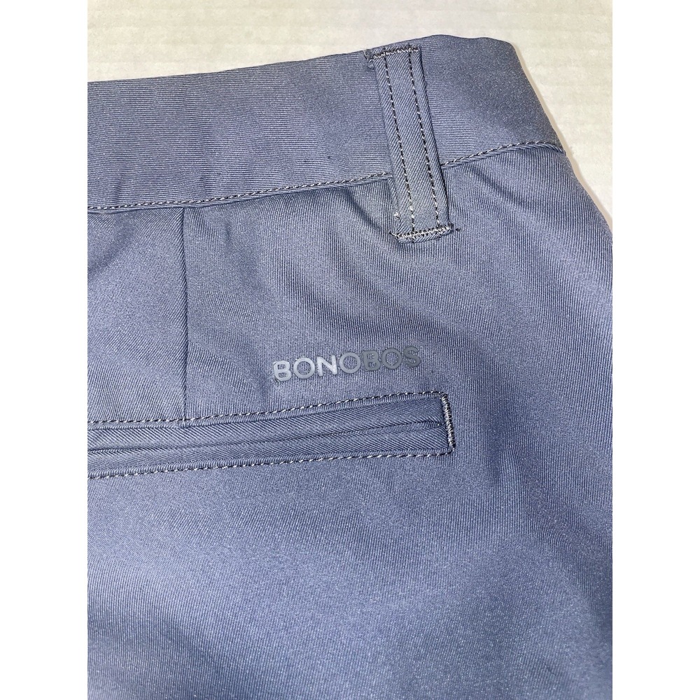 Bonobos Mens 28 Golf Shorts 8" Inseam Gray Polyester Performance - Picture 7 of 10